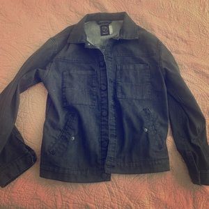 Dark wash denim jacket